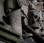 Skull at Glasgow Cathedral