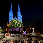 Lights of Christmas, St Mary's Cathedral Sydney