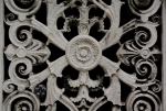 Detail of stonework in Whitehall, London
